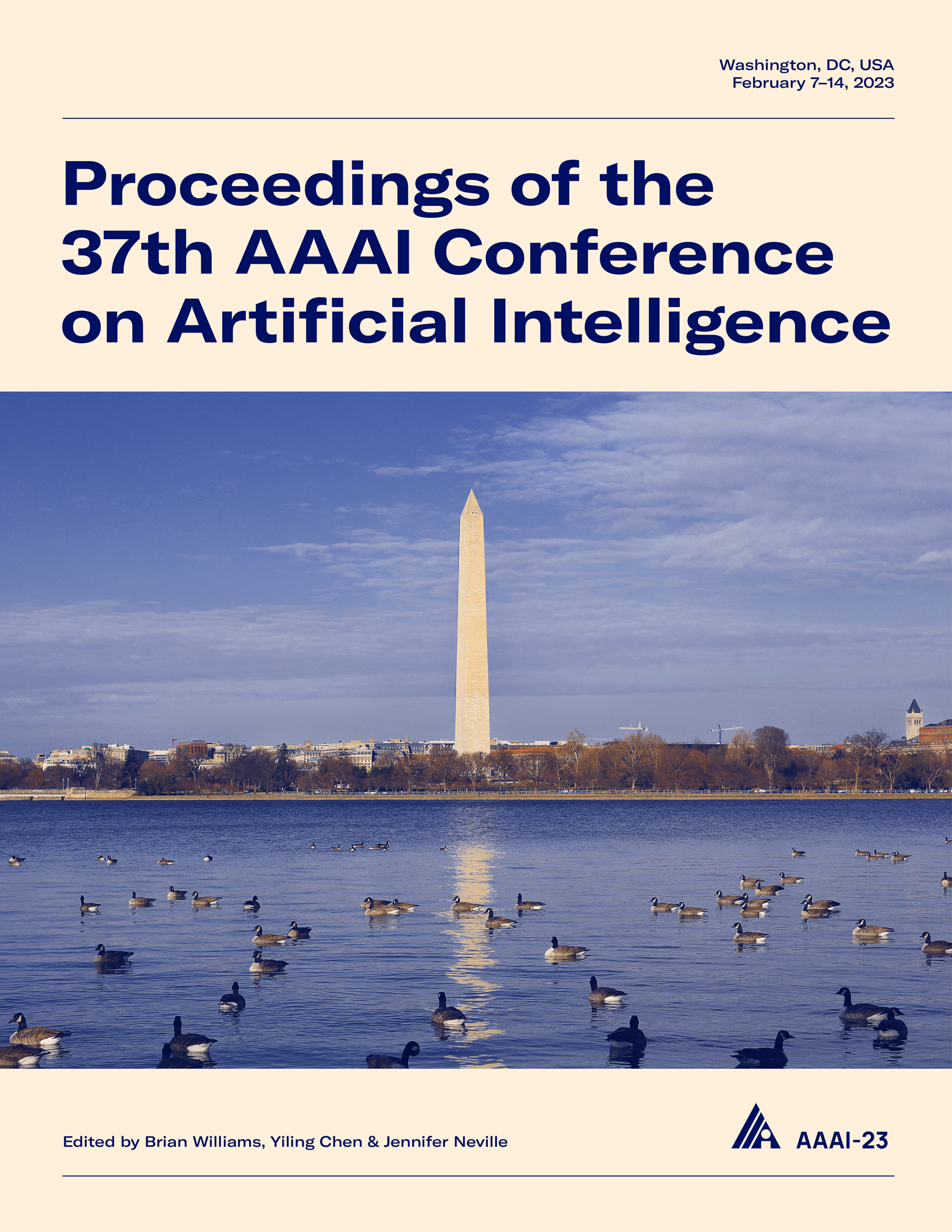 AAAI-23 Proceedings Cover