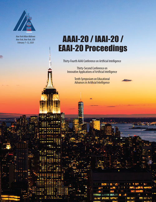 AAAI-20 Proceedings Cover