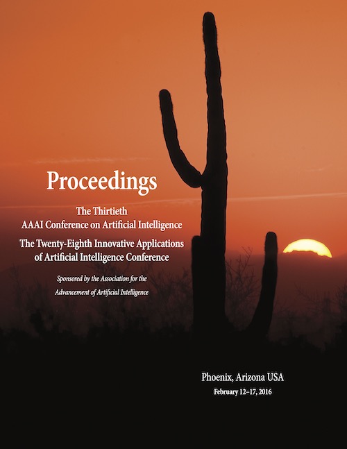 2016 IAAI Proceedings Cover