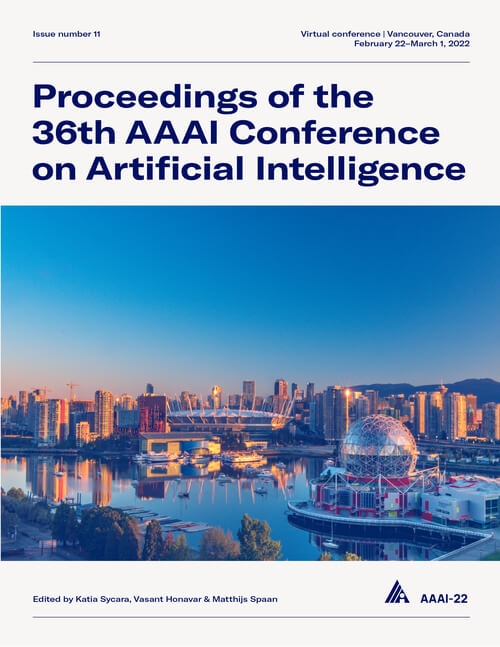 AAAI-22 Proceedings Cover