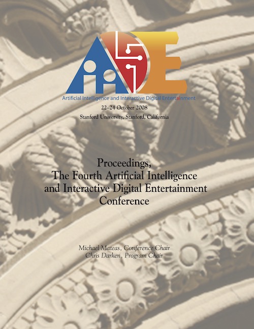 AIIDE 2008 Proceedings Cover