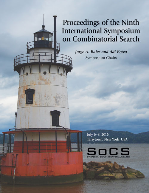 SoCS 2016 Proceedings Cover