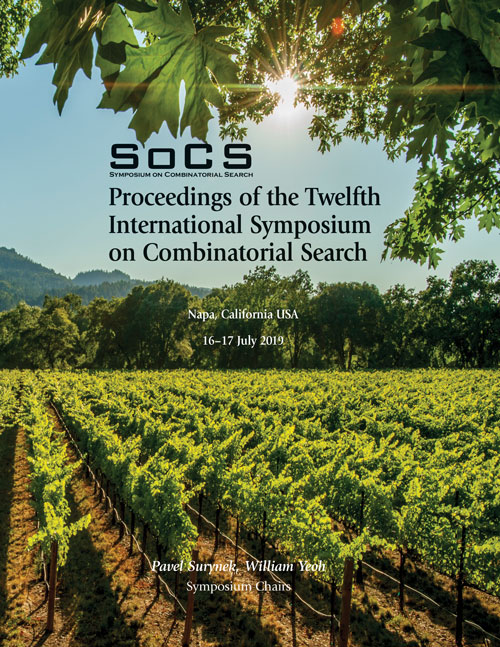 SoCS 2019 Proceedings Cover