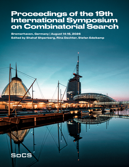 SoCS-2026 Proceedings Cover