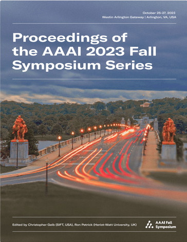 AAAI Fall Symposium 2023 Proceedings Cover